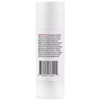 Hustle Butter Revitalizing Stick 150ml Valkoinen Hustle Butter hoitopuikko, jossa on ainesosaluettelo ja viivakoodi