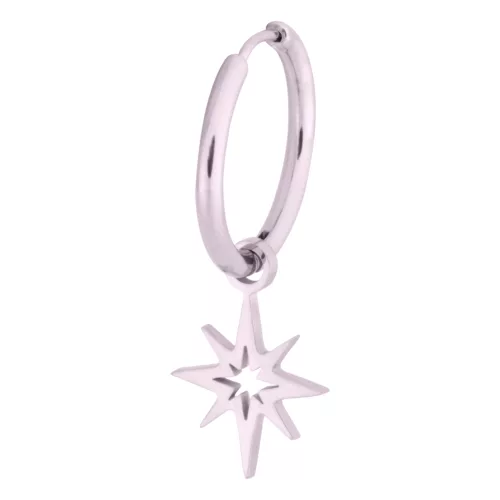 Little Polar Star Hoops