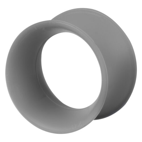 Harmaa silikonitunneli Kaos Softwearilta, koko 3,0 mm, valkoisella taustalla