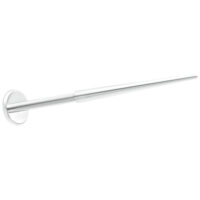 Push-Fit asennustappi 1,2 mm titaania, hopea Hopeinen Push-Fit asennustappi 1,2 mm titaania valkoisella taustalla