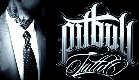 Pitbull Tattoo Logo