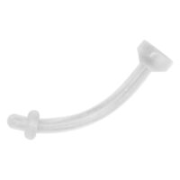 Läpinäkyvä retainer 1,6 mm valkoisella taustalla