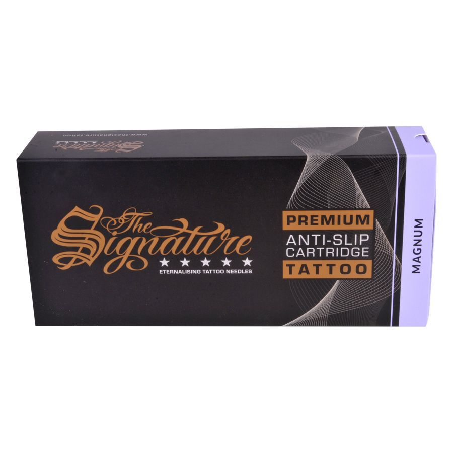 Wildcat Magnum Cartridges - Premium-tatuointineulat Wildcat Magnum Cartridges -mustapakkaus kultaisella tekstillä valkoisella taustalla