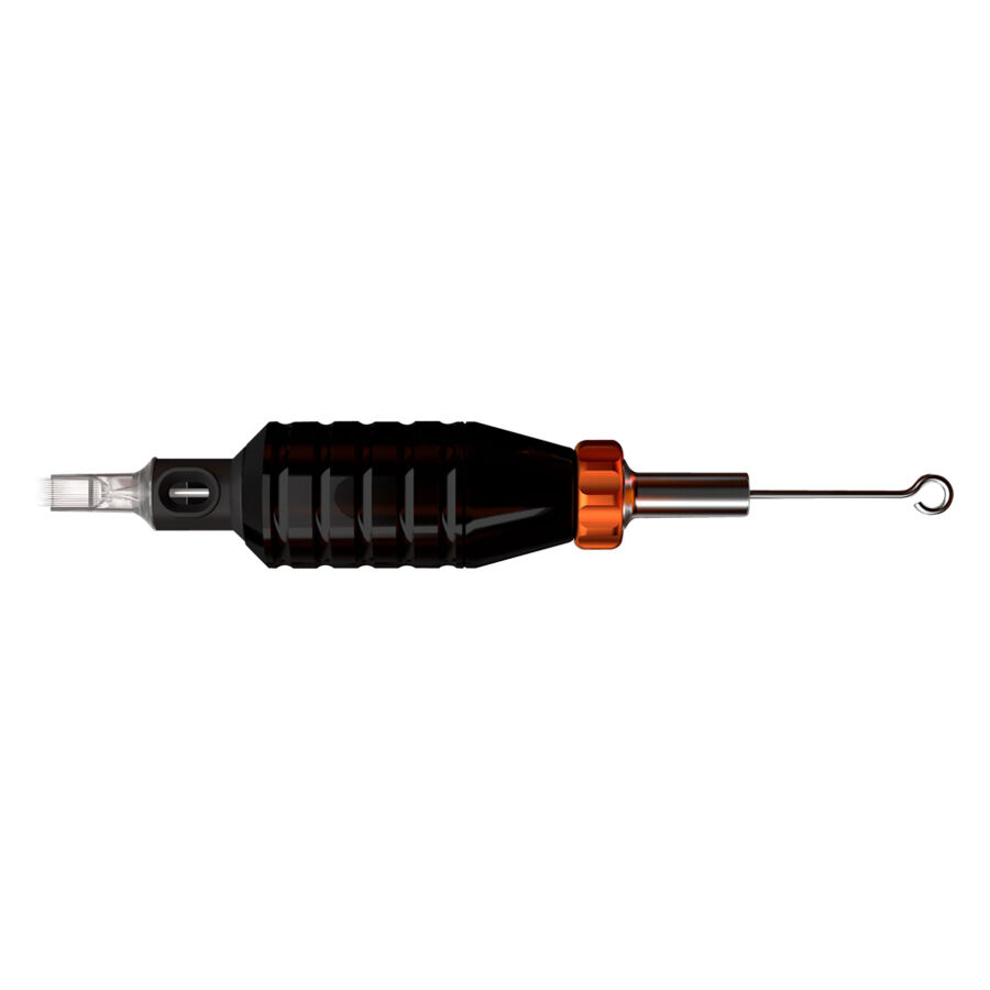 Musta HAWK Hand Grip Flex 25mm Musta HAWK Hand Grip Flex 25mm liukumattomalla muotoilulla valkoisella taustalla