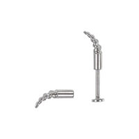 Hopeinen Unicorn Claw -lisäosa, 18mm Hopeinen lisäosa yksisarvisen kynnen muodossa kirurginteräksestä, 18mm pitkä