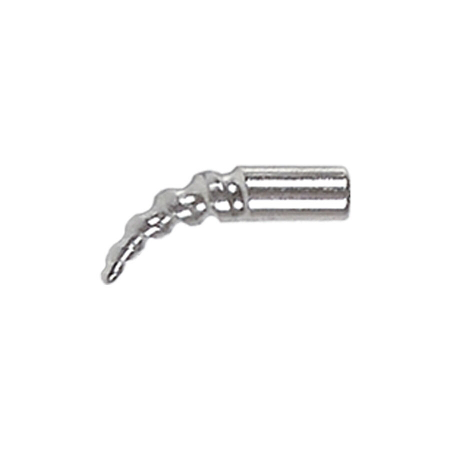 Hopeinen Unicorn Claw kirurginteräksestä Hopeinen Unicorn Claw kirurginteräksestä 316L, 18 mm pitkä, valkoisella taustalla