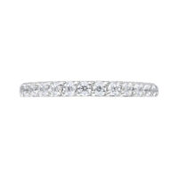 Hopeanvärinen Pave Set Crystal Clicker titaanista, kirkkailla kristalleilla, 6 mm