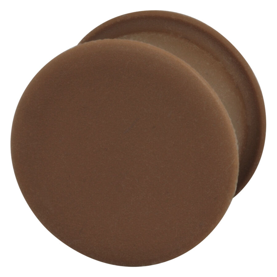 Ruskea silikonitappi 12 mm Wildcatilta Ruskea silikonitappi 12 mm koossa valkoisella taustalla