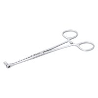 Hopeinen Septum Close End -työkalu valkoisella taustalla