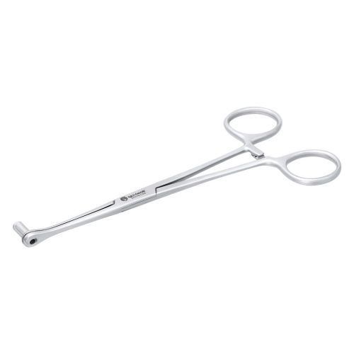 Hopeinen Septum Close End -työkalu valkoisella taustalla