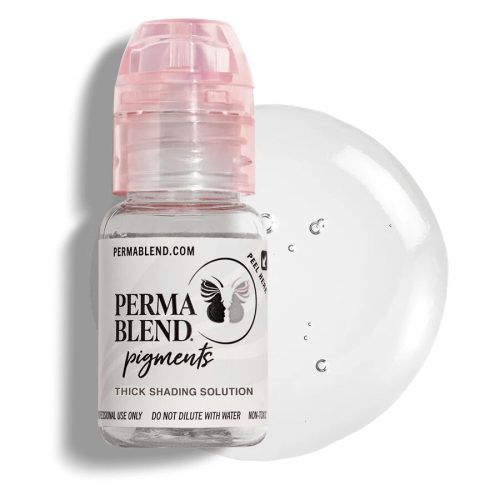 Perma Blend Luxe -pullo, jossa on vaaleanpunainen korkki valkoisella taustalla