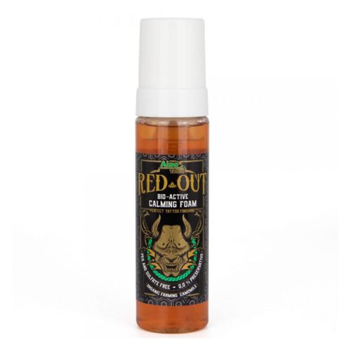 Red Out bioaktiivinen vaahto 220ml pullo valkoisella taustalla