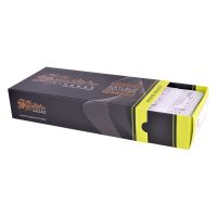 Wildcat Round Shader Cartridges Box Musta pakkaus keltaisilla aksenteilla Wildcatin Round Shader Cartridgesille
