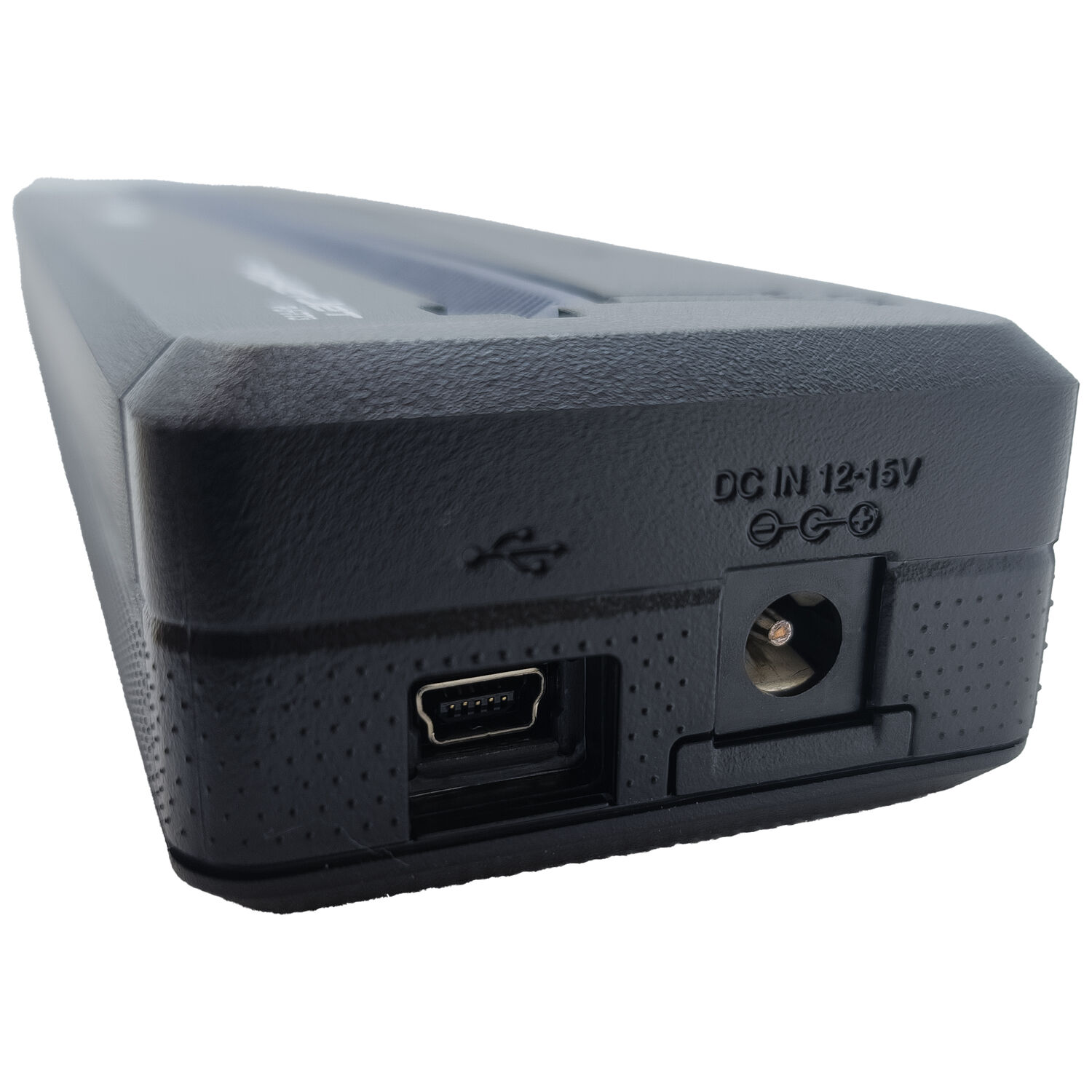 Kompakti A4 lämpötulostin USB-liitännällä Musta A4 lämpötulostin USB- ja DC-liitännällä, lähikuva