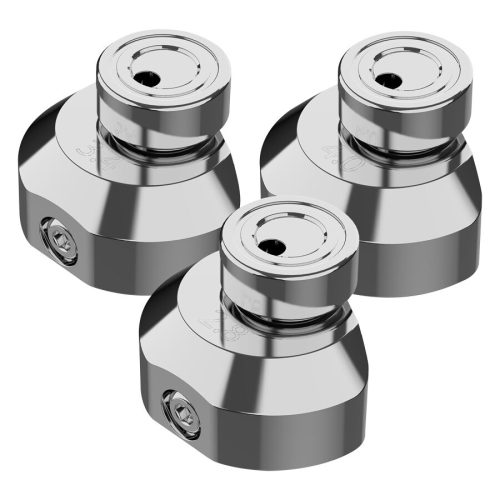 Kolme harmaata Spektra Halo 2 Stroke Wheelia valkoisella taustalla