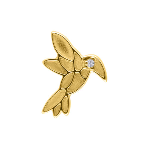 Push Fit Hummingbird Attachment - Kultainen metalli