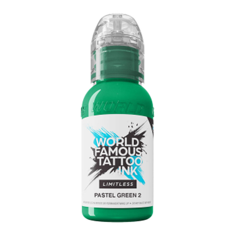 World Famous Ink Limitless Pastel Green 2 - tatuointimuste