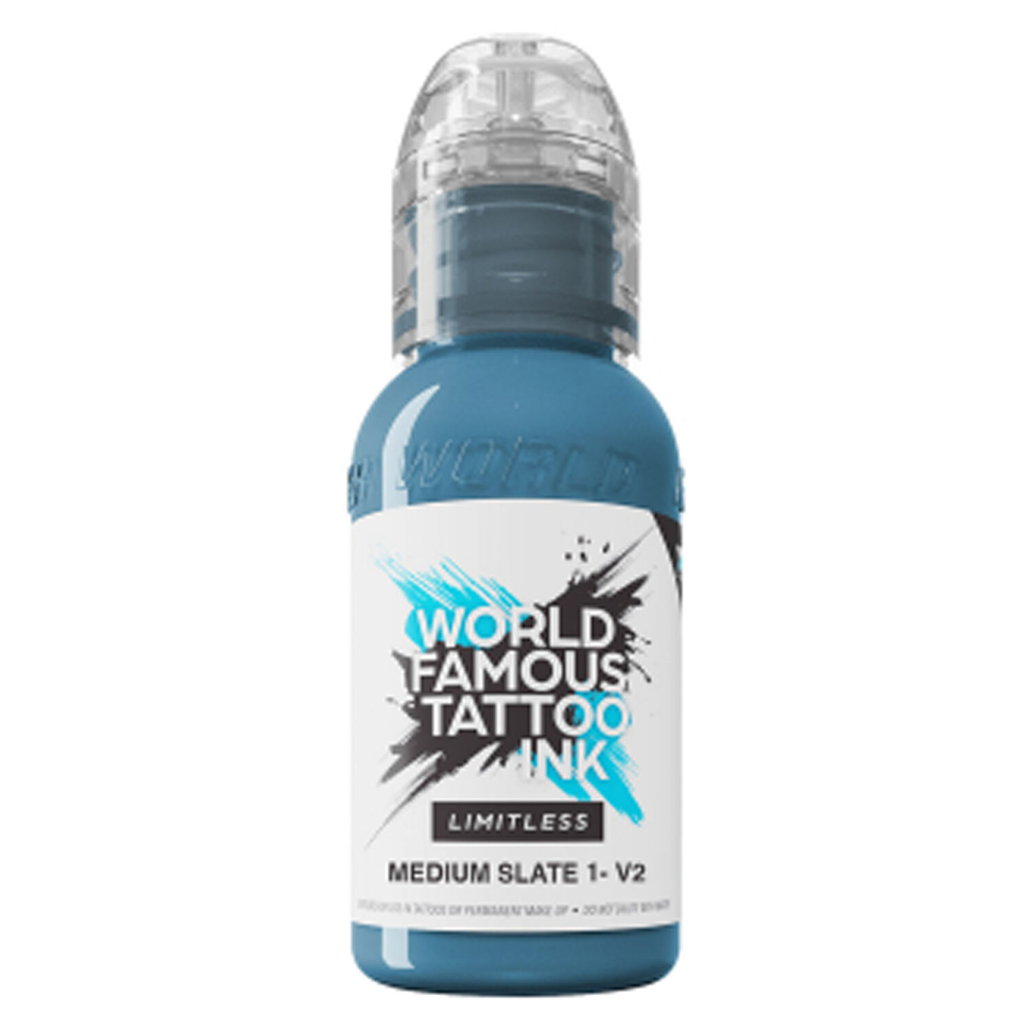 World Famous Ink - Sininen Tatuointiväri 30ml Sininen tatuointiväri 30ml pullossa World Famous Ink