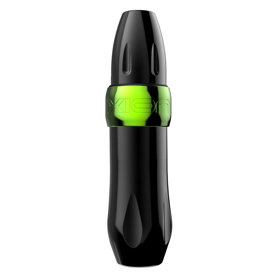 Xion Pen Kryptonite vaaleanvihreä Wildcatilta Musta Xion Pen Kryptonite vaaleanvihreällä renkaalla valkoisella taustalla