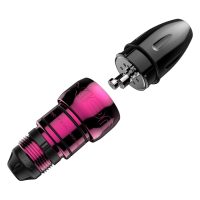 Pink Xion Pen Bubble Gum tatuointeihin Pinkki Xion Pen Bubble Gum mustilla yksityiskohdilla valkoisella taustalla