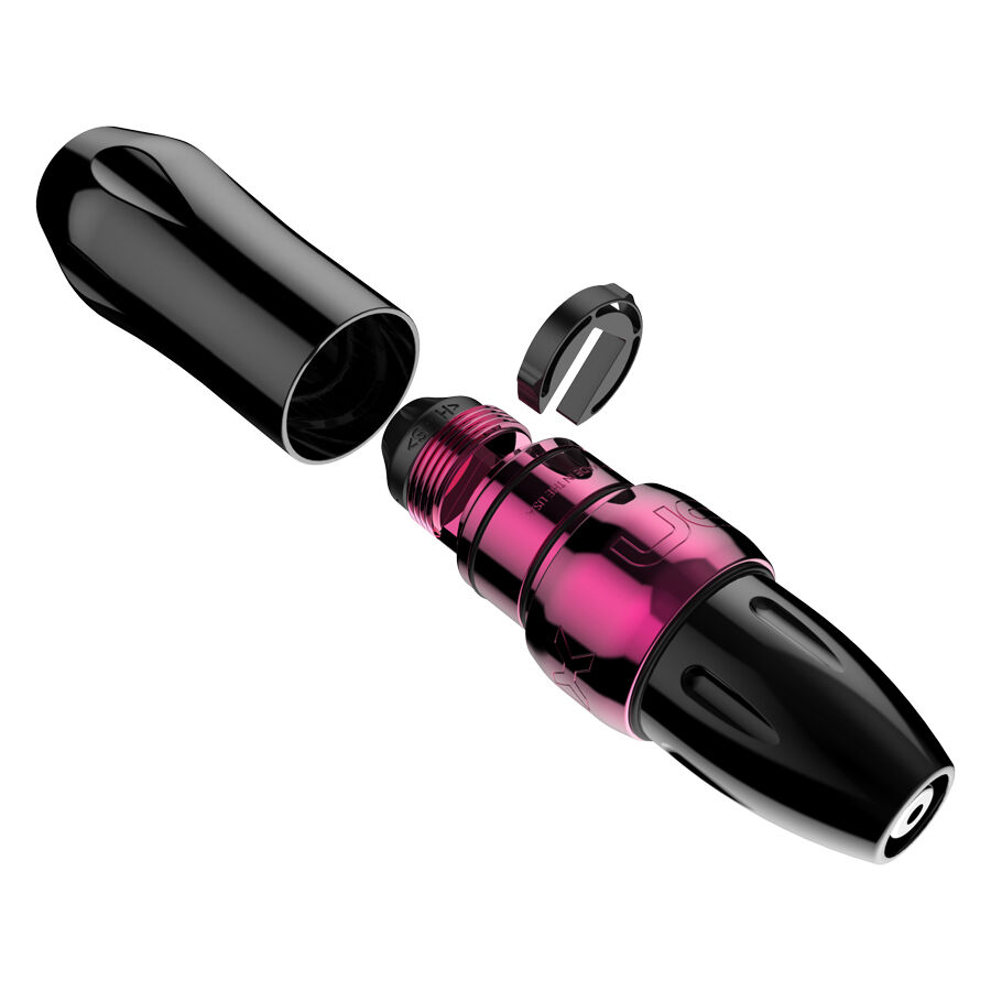 Xion Pen Bubble Gum vaaleanpunainen alumiinista Xion Pen Bubble Gum vaaleanpunainen, alumiinista, valkoisella taustalla