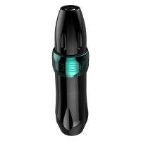 Xion Pen Seafoam sininen Wildcatilta Sininen Xion Pen tatuointikone alumiinista valkoisella taustalla