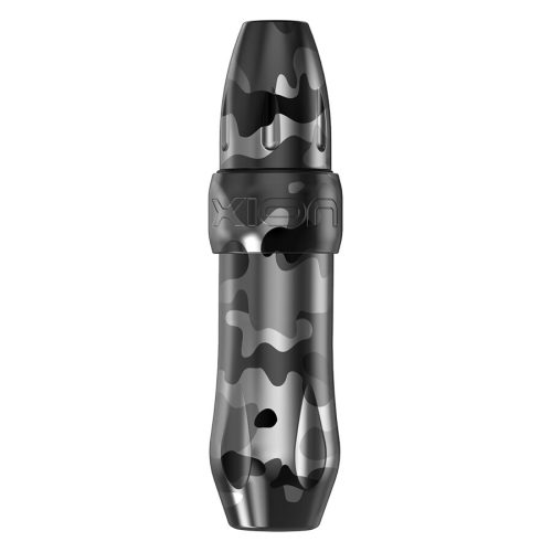 Harmaa Xion Pen Urban Camo alumiinista valkoisella taustalla