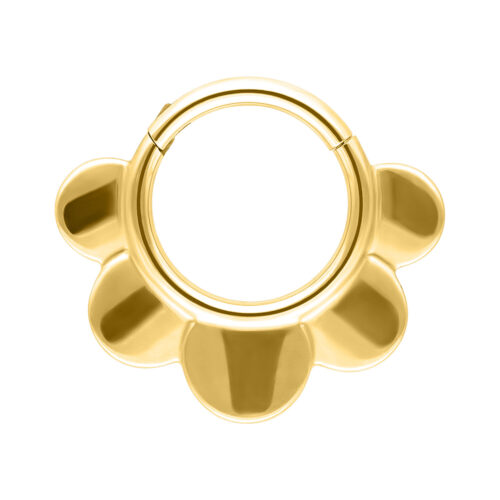 Half Flower Clicker - Kultainen metalli
