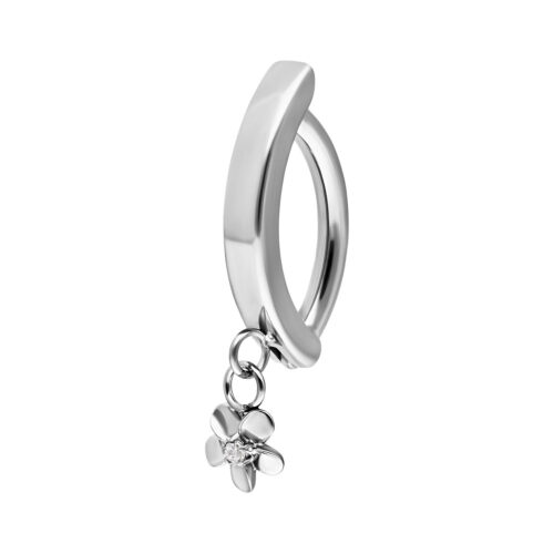 Belly Arch Clicker with Flower Pendant - Napaclicker