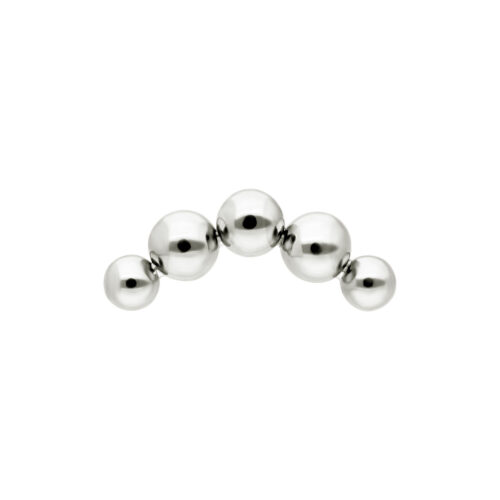 Push Fit Curved Ball - koristeosa