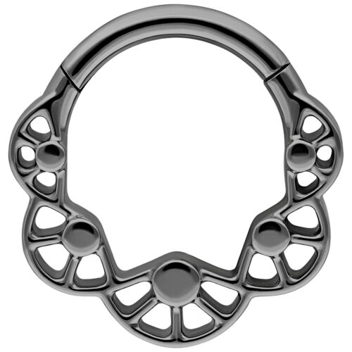 Bubble Plate Clicker - Musta metalli