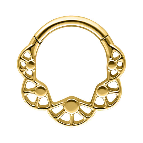Bubble Plate Clicker - Kultainen metalli