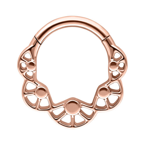 Bubble Plate Clicker - Ruusukultainen metalli