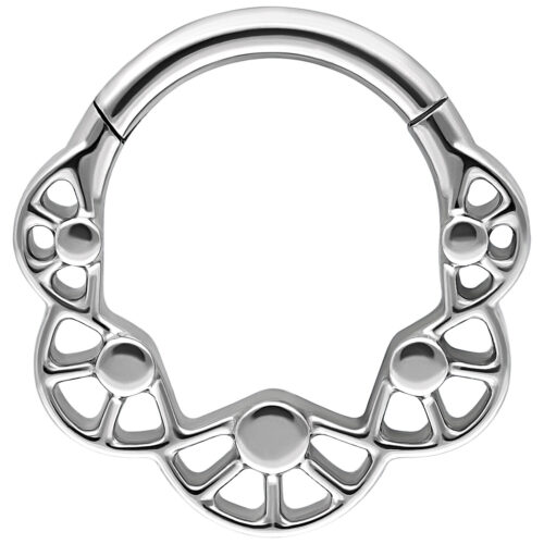 Bubble Plate Clicker - Hopeinen metalli